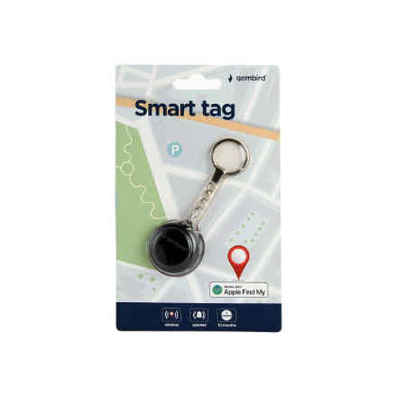Gembird Smart Tag | TA-TAG-01-BK | Black – image 1