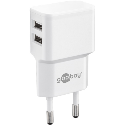 Goobay | 2.4 A | Dual USB charger | 44952 – image 1
