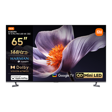 TV | S Pro Mini LED 65 2026 | Xiaomi 65 | Smart TV | Google TV | 4K UHD | Dark Grey – image 1