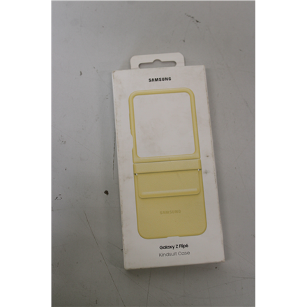 SALE OUT. Flap ECO-Leather Case EF-VF741PYE Flip6 (Yellow) EF-VF741PYEGWW DIRTY PACKAGING | SALE OUT. Samsung DIRTY PACKAGING – image 1