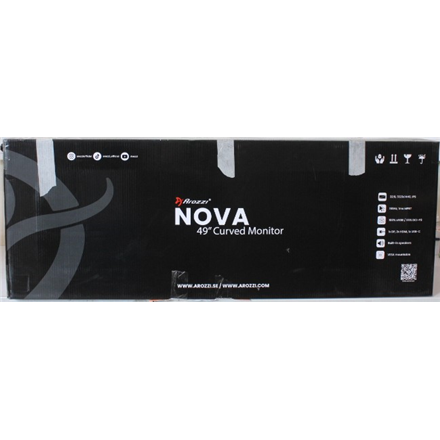 SALE OUT. Arozzi Nova 49" VA, 165Hz - Black · SALE OUT. Arozzi · Nova – nuotrauka 1