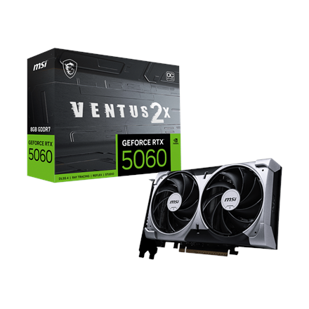 MSI GeForce RTX 5060 8G VENTUS 2X OC · NVIDIA · 8 GB – image 1